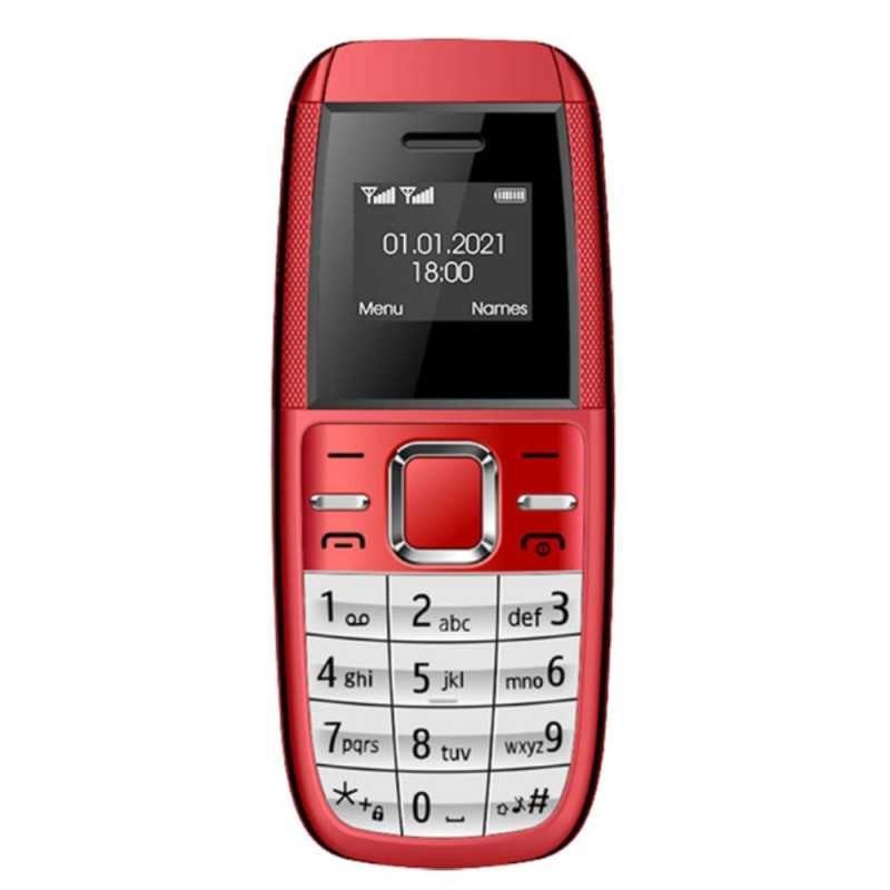 L8STAR Mini Telephone Portable BM200 Dual Nano SIM Rouge