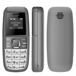 L8STAR Mini Telephone Portable BM200 Dual Nano SIM 2G Argent (Uniquement France)