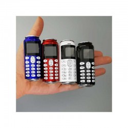 Mini Téléphone Portable BM666 Dual SIM 600mAh Noir