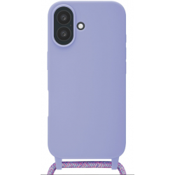 Apple IPHONE 16 - COQUE PROTECTION DE LENTILLE + CORDON VIOLET