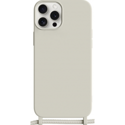 Apple IPHONE 16 - COQUE PROTECTION DE LENTILLE + CORDON BEIGE