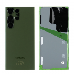 Samsung Vitre arrière Samsung Galaxy S23 Ultra (S918B) Verte (Service Pack)