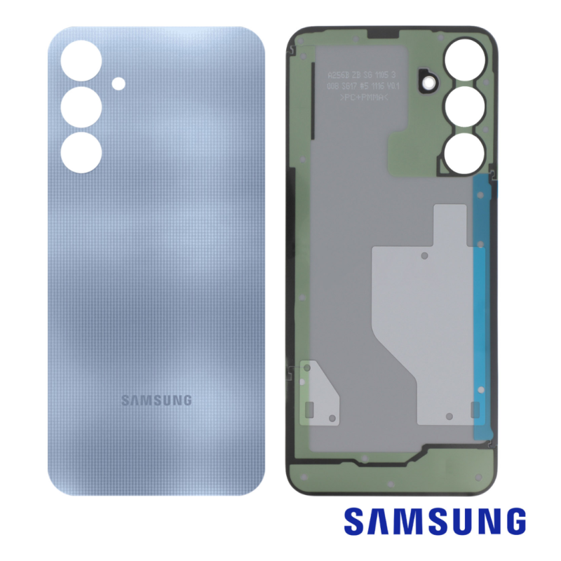 Samsung Vitre arrière Samsung Galaxy A25 5G (A256B) Bleue (Service Pack)