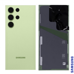 Samsung Vitre arrière Samsung Galaxy S23 Ultra (S918B) Vert Clair (Service Pack)