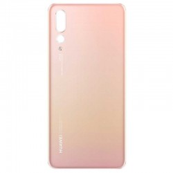 HUAWEI Vitre arrière HUAWEI P20 Pro (CLT-L29) Rose + Adhésif - Comme Neuf