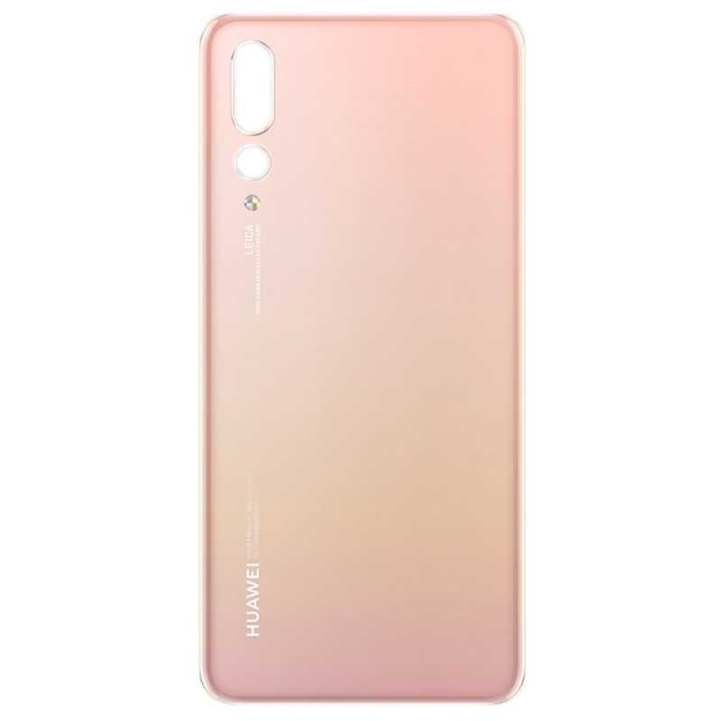 HUAWEI Vitre arrière HUAWEI P20 Pro (CLT-L29) Rose + Adhésif - Comme Neuf