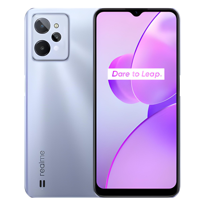 Realme Realme C31 64 Go Argent - Grade AB avec Boîte et Sans Accessoires