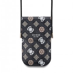 Guess Sacoche pour téléphone Guess PU 4G Peony Multicolore NOIR