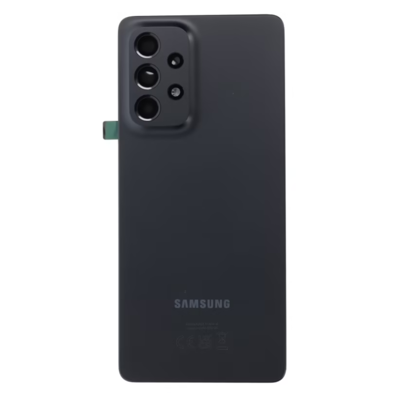 Samsung Vitre Arrière Samsung Galaxy A53 5G (A536B) Sans Contour Lentille Noir (Original Démonté) - Grade A