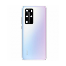 HUAWEI Vitre arrière HUAWEI P40 Pro Blanc - Grade A (Original Démonté)