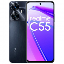 Realme Realme C55 256 Go Noir - Grade A avec Boîte et Accessoires