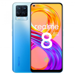 Realme Realme 8 Pro 8+128 Go Bleu Infini - Grade A avec Boîte et Accessoires