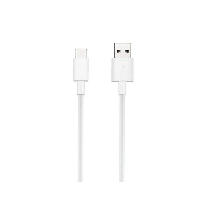 CABLE USB-A VERS USB-C 0.5 METRE BLANC