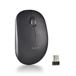 NGS NGS - SOURIS SANS FIL AVEC BOUTONS SILENCIEUX - FOG PRO BLACK