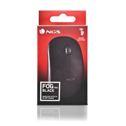 NGS NGS - SOURIS SANS FIL AVEC BOUTONS SILENCIEUX - FOG PRO BLACK