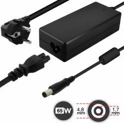 Chargeur Secteur PC HP Compaq 65W / 19.5V 3.33A Embout 4.8*1.7mm