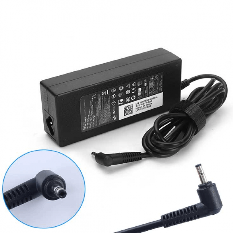 Dell Chargeur Secteur PC DELL 90W / 19.5V 4.62A Embout 4.0*1.7mm