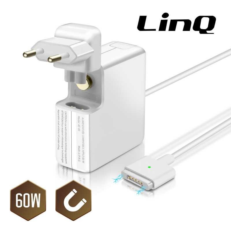 Chargeur Secteur Macbook Pro 13" MagSafe 2 60W / 16.5V 3.65A LinQ A2-60 Chargeur Secteur Macbook Pro 13" MagSafe 2 60W / 16.5V 3.65A LinQ A2-60