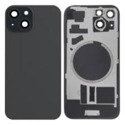 Apple Vitre Arrière iPhone 15 Noir Avec MagSafe (Sans Logo)