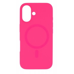 Apple IPHONE 16 - COQUE MAGSAFE SOUS BLISTER - ROSE FUSHIA