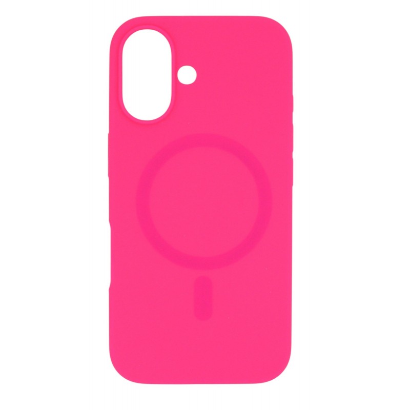 Apple IPHONE 16 PRO - COQUE MAGSAFE SOUS BLISTER - ROSE FUSHIA