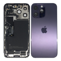 Apple Chassis Complet iPhone 14 Pro Max Violet eSIM US - Connecteur de Charge + Batterie (Origine Demonté) - Grade AB