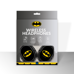 Casque stéréo BLUETOOTH avec micro Batman 002 DC Noir