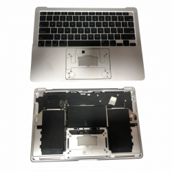 Apple Châssis Complet Apple MacBook Air 13 ″ Argent A2179 - Châssis + Clavier QWERTY - Grade AB