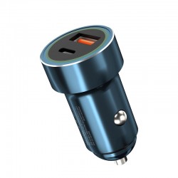 XO - Chargeur de voiture CC32 PD QC 3.0 20W 1X USB 1x USB-C