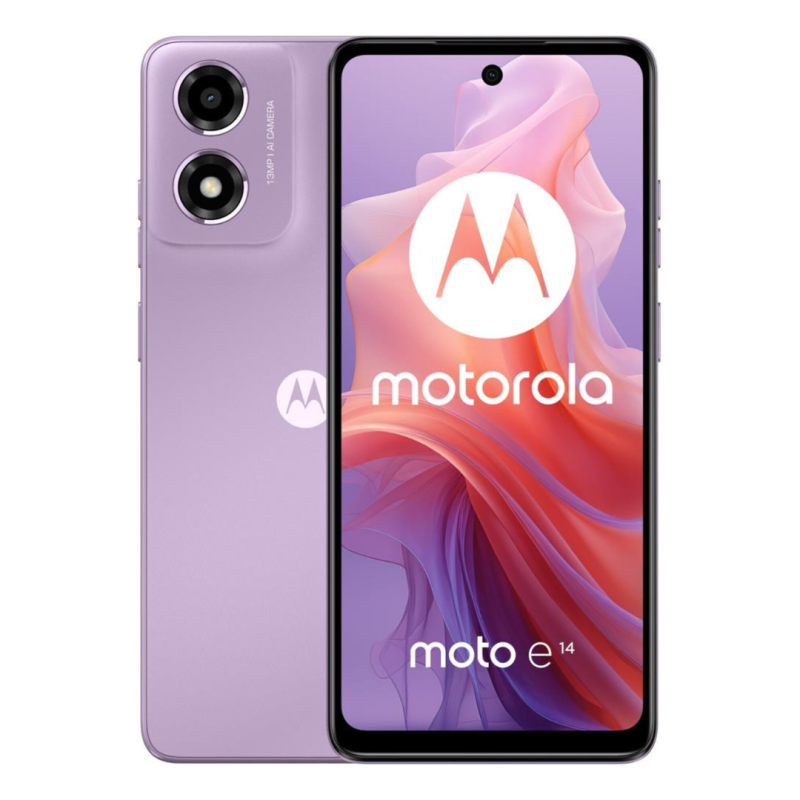 Motorola Motorola Moto E14 64 Go Violet - Neuf