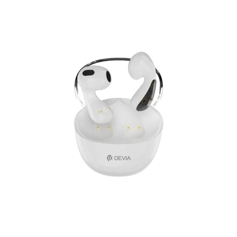 Écouteurs sans fil Bluetooth TWS - Devia Smart series M8 EM05920H - Blanc