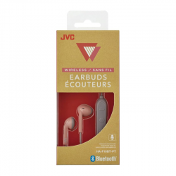 Ecouteurs Bluetooth JVC HA-F19BT-PT Rose/Taupe