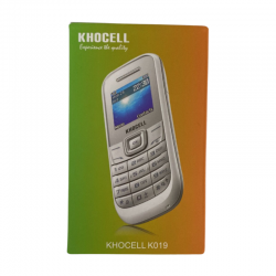 Mini Telephone Portable KhoCell 019 Single SIM Blanc