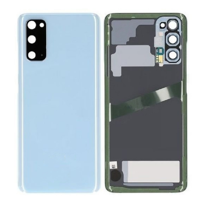 Samsung Vitre arrière Samsung Galaxy S20 Plus 4G/5G (G985F/G986B) Bleu (Original Démontée) - Grade AB