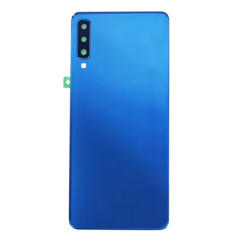 Samsung Vitre arrière Samsung Galaxy A7 2018 (A750F) Bleu (Original Démontée) - Grade A