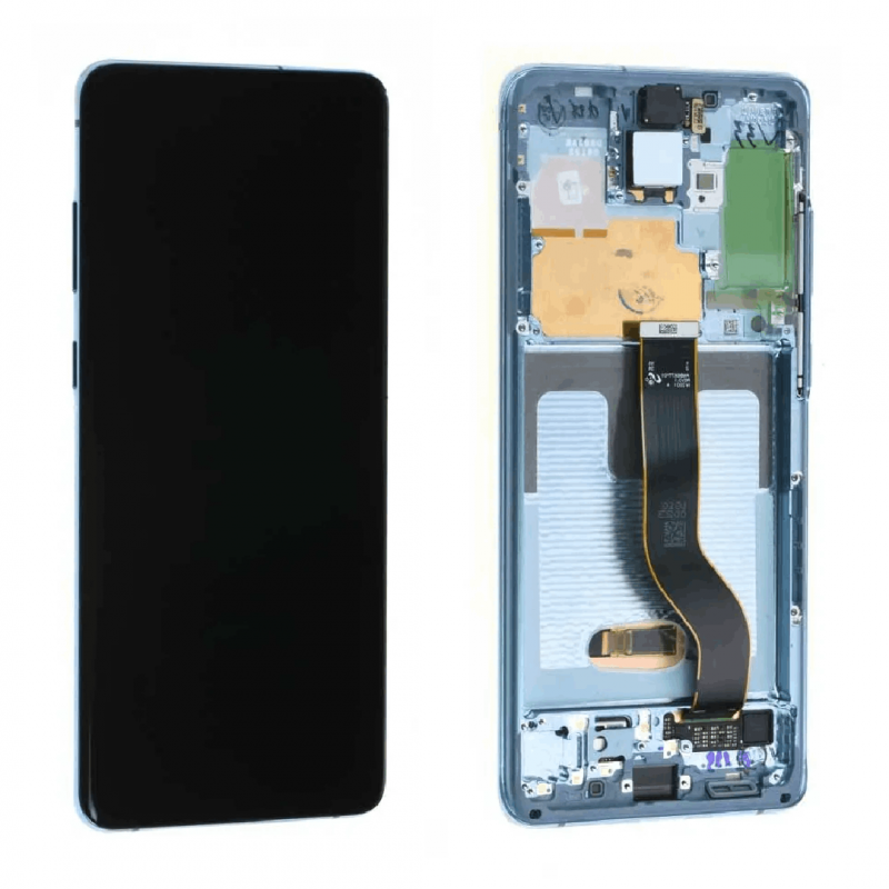 Samsung Ecran Samsung Galaxy S20 Plus 4G/5G (G985F/G986F) Bleu + Châssis (Incell)