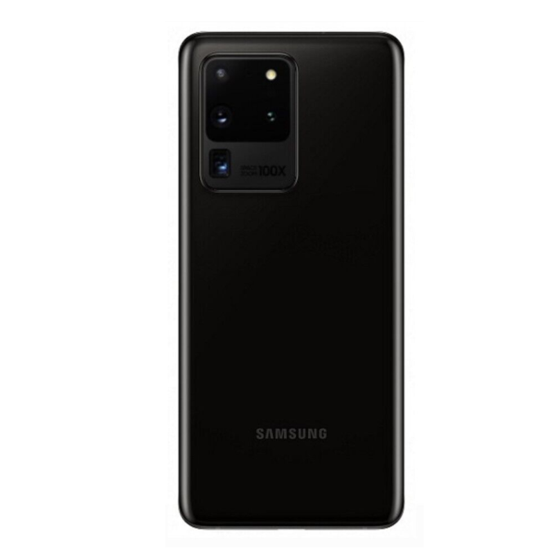 Samsung Vitre arrière Samsung Galaxy S20 Ultra (G988B) Noir (Original Démonté) - Grade AB