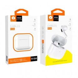 Wuw ECOUTEURS BLUETOOTH A2DP / AVRCP TWS BLANC R184