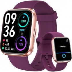 Letscom Smart Watch ID205G - VIOLET / DOREE