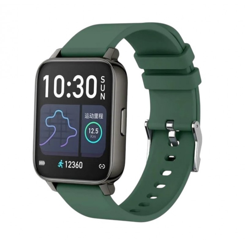 Letscom Smart Watch ID205G - VERT / NOIR