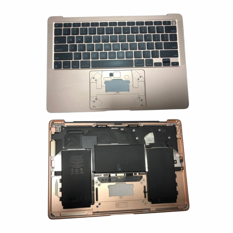 Apple Châssis Complet Apple MacBook Air 13 ″ Or A2179- Châssis + Batterie + Clavier QWERTY - Grade B