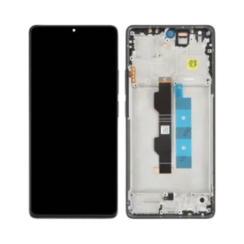 Xiaomi Ecran Xiaomi Redmi Note 13 Pro Noir + Châssis (Service Pack) - 56000300N600