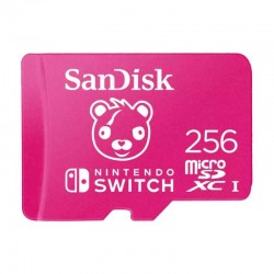 Nintendo Carte Mémoire Switch Micro SDXC SanDisk 256G pour Nintendo ROSE