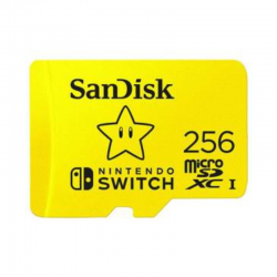 Nintendo Carte Mémoire Switch Micro SDXC SanDisk 256 Go pour Nintendo Switch