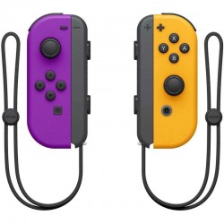 Nintendo Paire de Manettes Joy-Con Switch Nintendo Violet Fluo / Orange Fluo