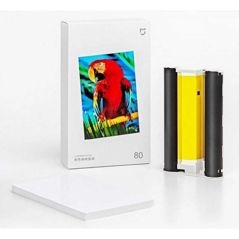 Papier Photo Imprimante Mi Printer Paper 80 Feuilles - 6″ 100mm*148mm Papier Photo Imprimante Mi Printer Paper 80 Feuilles - 6″ 100mm*148mm