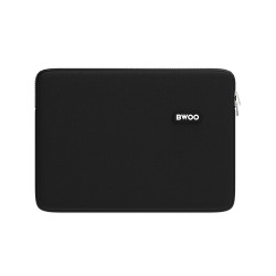 Housse de protection pour ordinateur portable en néoprène taille 15" Noir BO-CB62