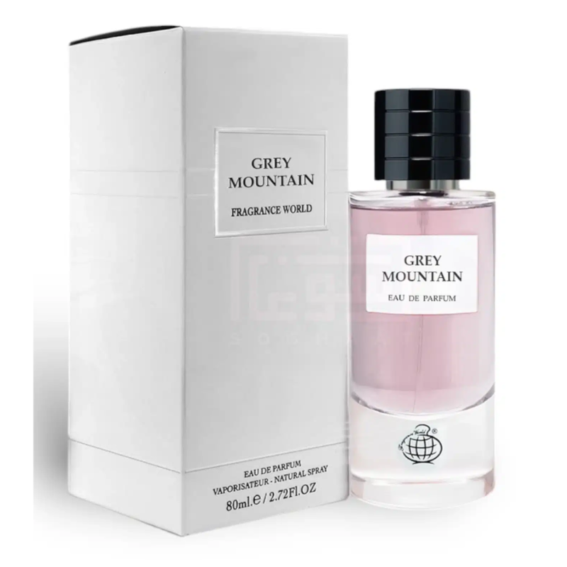 Eau de Parfum Fragrance World Grey Mountain - unisex - 80ml