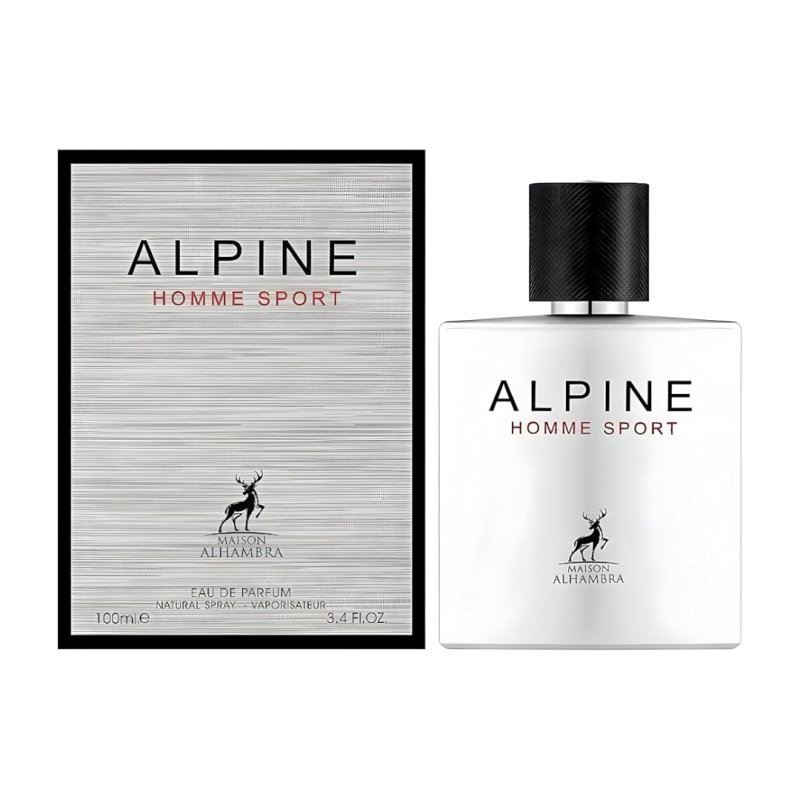 Eau de Parfum Maison Alhambra Alpine Homme Sport - pour homme - 100ml Eau de Parfum Maison Alhambra Alpine Homme Sport - pour homme - 100ml