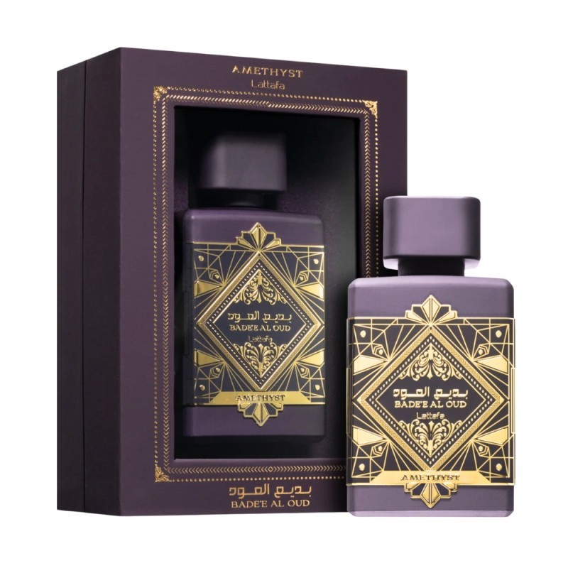 Eau de Parfum Lattafa Badee Al Oud Amethyst - pour femme - 100ml Eau de Parfum Lattafa Badee Al Oud Amethyst - pour femme - 100ml
